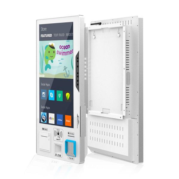 Self service payment kiosk machine ordering order checkout