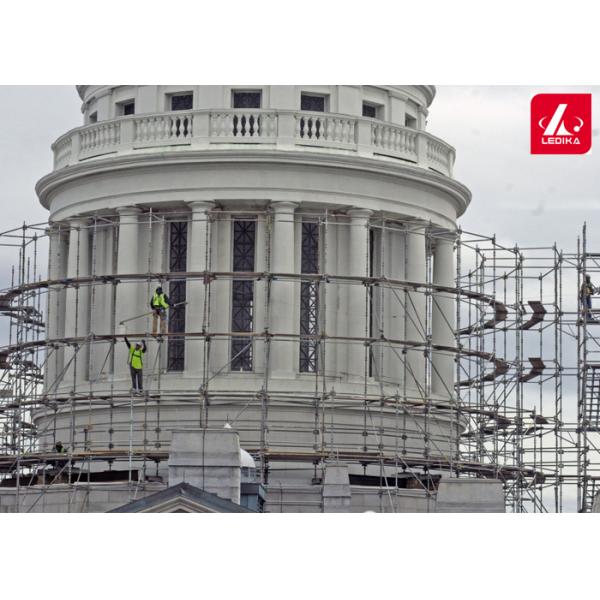 50*3Mm Aluminum Scaffolding Tower Galvanized Building Ring Lock For Construction