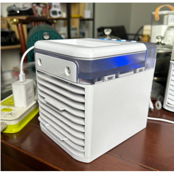 Portable Desktop USB Water Cooling Fan Mini Air Cooler Fan for Home and Office