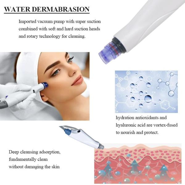 China Beauty Oxygen Facial Machine Water Diamond Hydra Dermabrasion Device Manufactuer