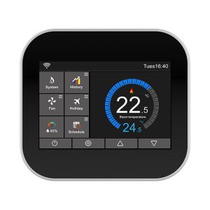 CE/FCC Certified Tuya Smart WiFi Thermostat Wireless Programmable Controller for