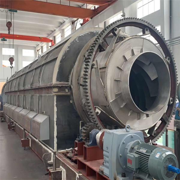 Customized High Temperature Rotary Kiln Furnace Continuous Gas Sintering Rotary