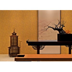 Soundproof Bronzing Modern Removable Wallpaper With Crevasse Crack Pattern