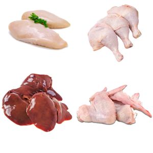 Drumstick Chicken Breast Meat Weighing Packing Machine 500-1000g Vertical