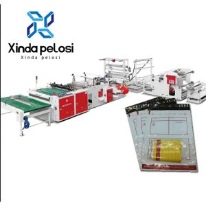 Double Inner Paper Courier Bag Making Machine 220V Easy To Operate