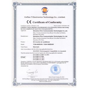 Tianjin Estel Electronic Science and Technology Co.,Ltd Certifications