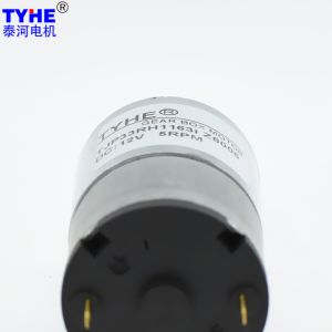 Powder gears High Torque low noise 33mm Dia 1w 3w 5w 60 Rpm Dc Gear Motor