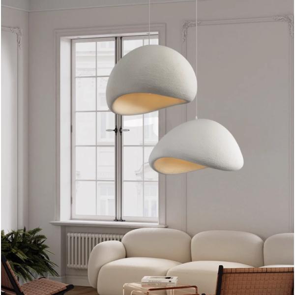 Wabi-sabi style restaurant chandelier light luxury high-end French cream style modern simple small bar table lamp Japanese dining room lamp