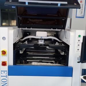 ET-5235 Automatic Stencil Printer: Max 737mm Screen Frames, 25-40mm Thickness,