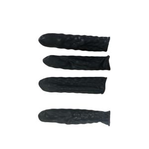 Dust Free Latex Finger Cots With Static Electricity Protection Compounds