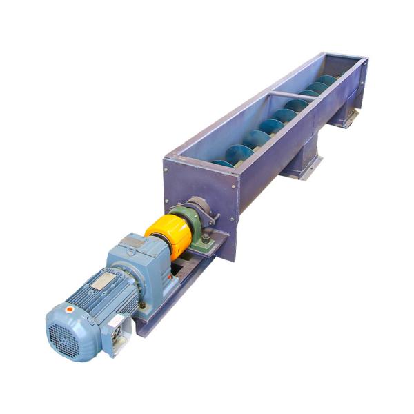 Customizable Screw Auger Conveyor for Transporting Bulk Materials in Food