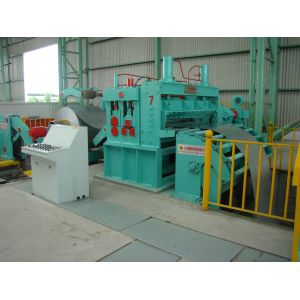 Automatic Steel Slitting Machine For Metal Coil PLC Control