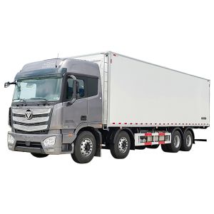 China High Horsepower 8x4 20-ton 30-ton Heavy-duty Refrigerated Truck Long-distance Fruit and Vegetable Cold Chain Transport Truck on sale