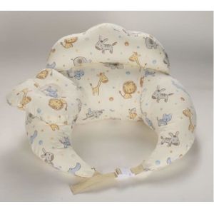 Polyester Filled Anti Bacterial Breastfeeding Support Pillow 20cm Height