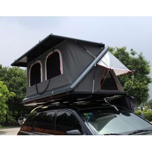 Quality Half Automatic Z Shaped Hard Shell Roof Top Tent for sale
