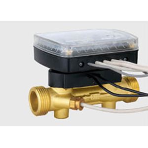 Diamter DN40 Transducer Body Water Flow Meter Brass Pipe