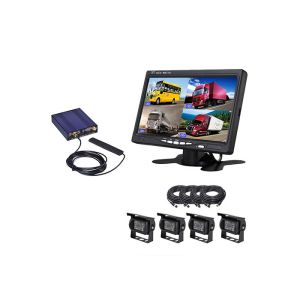 SD Card H.265 4CH 1080P AHD Car Mobile DVR