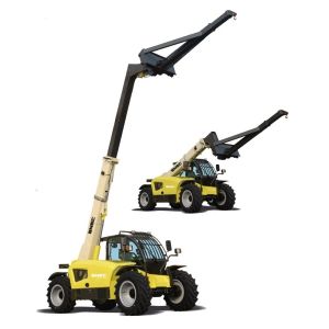 Smooth Construction with 4X4 Telescopic Handler Telescopic Boom Forklift