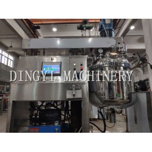 Emulsifier Cosmetic Manufacturing Equipment , Automatic Ointment Manufacturing Plant