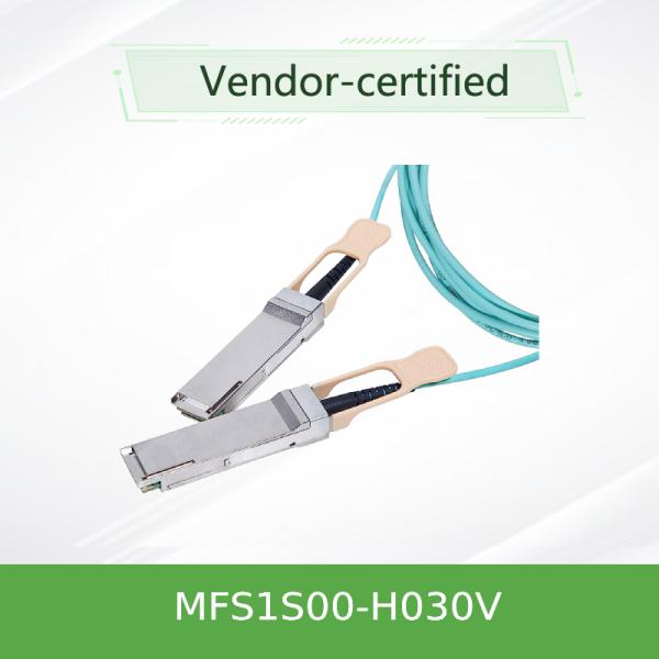 Buy InfiniBand Mellanox AOC Cable High Speed Interconnect Cable MFS1S00-H030V at wholesale prices