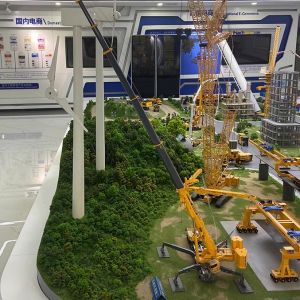 XCMG CA1200 All Ground Engineering Crane Alloy Collection Gift Model Crane Toy