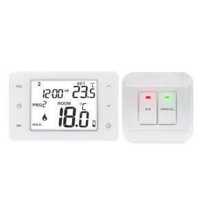 Weekly Programmable Smart Home Touch Screen Wireless Room Thermostat