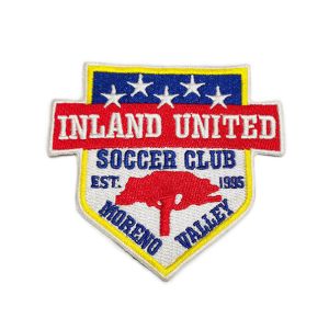 Decorative Iron On Embroidered Patches Size And Shape Customized For Garment