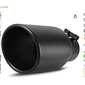 Corrosion Resistant Racing Exhaust Muffler Tips