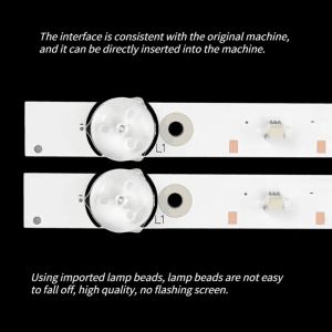 SMD3030 LED TV Backlight Strips 6LEDs For 32inch MS-L1343 JL.D32061330-081AS-M