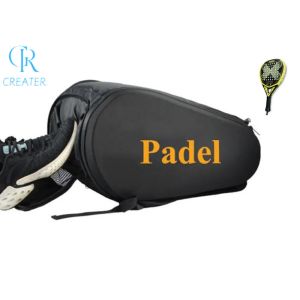 EVA Tennis Racket Backpack , Personalized Pickleball Racquet Bag