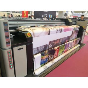 Continuous Ink Supply Digital Textile Printing Machine With Water Based /