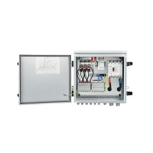 Waterproof IP65 PV Junction Box , Metal Solar Array Junction Box