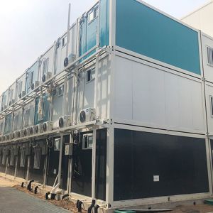 Double Storey Container House For Outdoor Office Hotel Hospital Zontop light