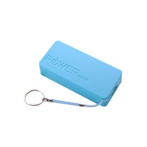 5200 Milliampere Two Section Abs Power Bank , Plastic Small Mobile Charger
