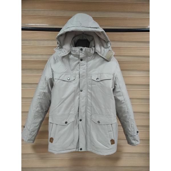 Hooded Mens Light Padded Jacket Synthetic Alternative To Down Casual Style