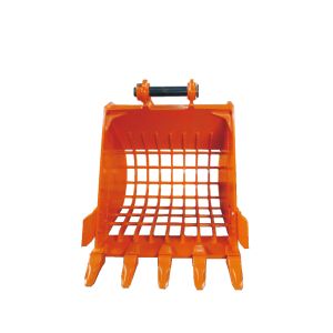 Hardox450 Excavator Skeleton Bucket 0.2-2.8 Cubic Meter Ditching Cleaning