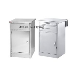 SUS Portable Hospital Bedside Cabinet Anti Rust
