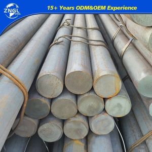 Polished Carbon Steel Round Bar for Structural Steel Bar Hot Rolled Black and