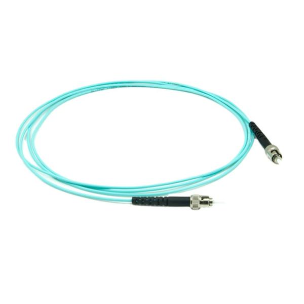 Buy OM3 OM4 Optical Fiber Patch Cord ST UPC To ST UPC Multimode Simplex at wholesale prices