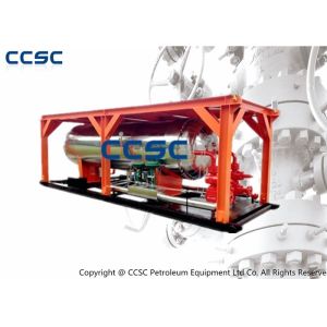 ISO Surface Well Testing Equipment Steam Heat Exchanger / Industrial Indirect