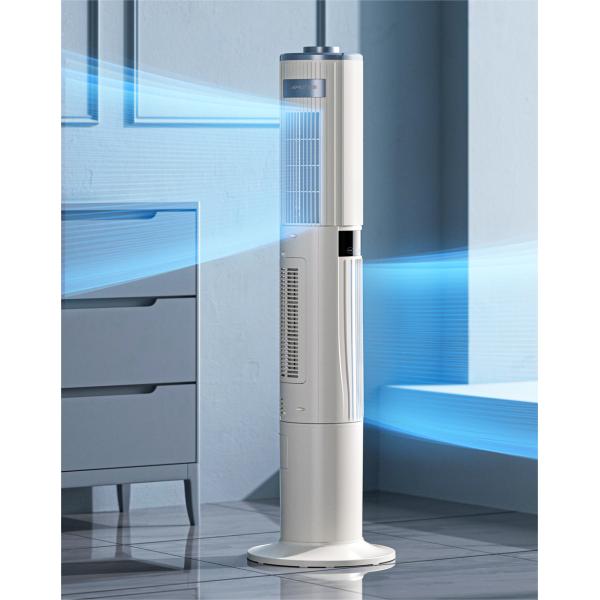 Adjustable Height Tower Installation 3 in 1 Portable Household Cooling Fan Tower