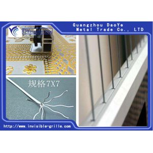 Invisible Sliding Grill For Balcony With Various Installing Options