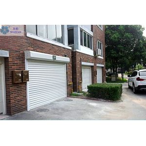PU Infilled Electric Aluminum Alloy Roller Shutter Garage Doors