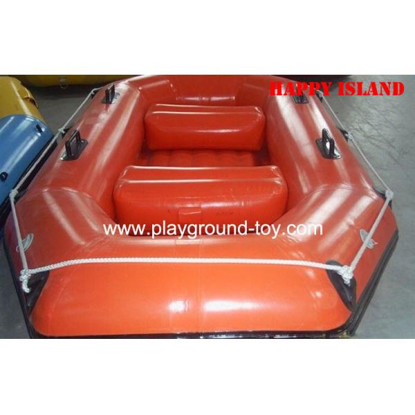 Water Funny Kids Inflatable Bouncer For Fishing Boats Exciting River Rafting Boat RXK-00201