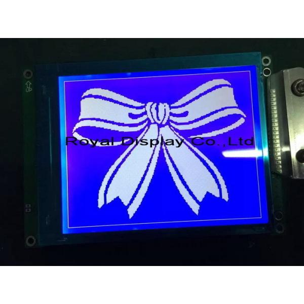 320X240 Dots Customized Size Connector Rtp FSTN Positive Monochrome Panel LCD