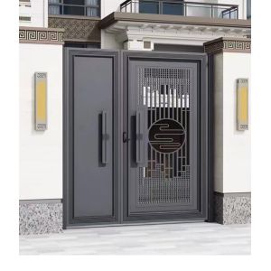 High-End Gate Tubular Steel Fence Simple And Elegant 2m*1.8m Gate