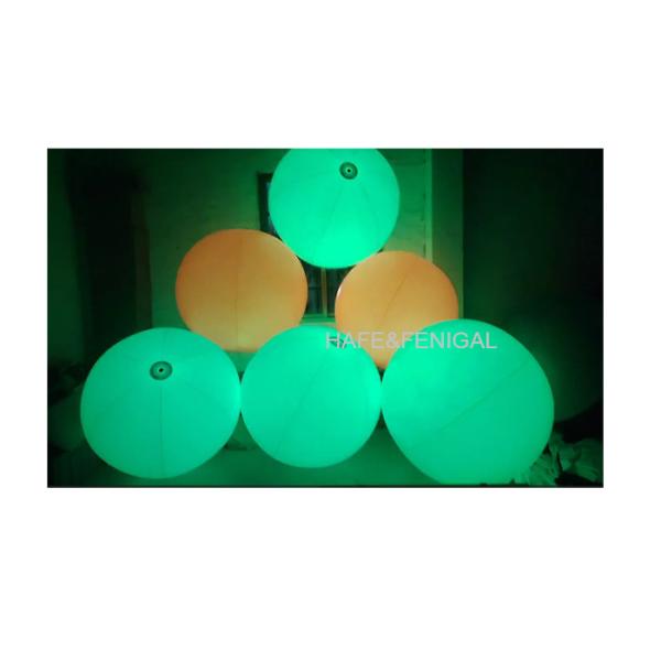 Buy 60cm 1m Fully Printed Inflatable Green Sky Blue Flashing Interactive Balloon Light at wholesale prices