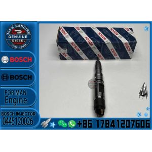Common Rail Fuel Injector F00RJ01159 0445120024 0445120026 0445120027 For MAN