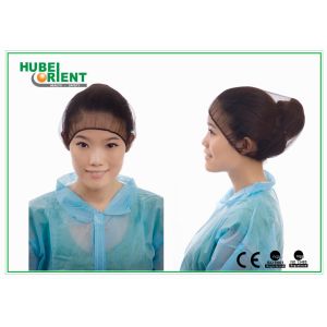 ISO13485 Elastic Nylon Hair Nets For Painting Cleanroom