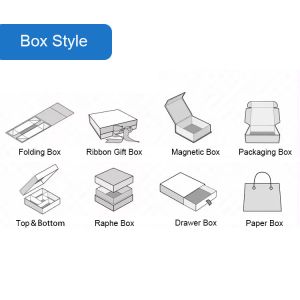 Customizable Foldable Rigid Paper Box with Customized Printing Luxury Box for